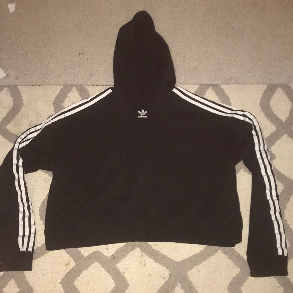 adidas cropped hoodie